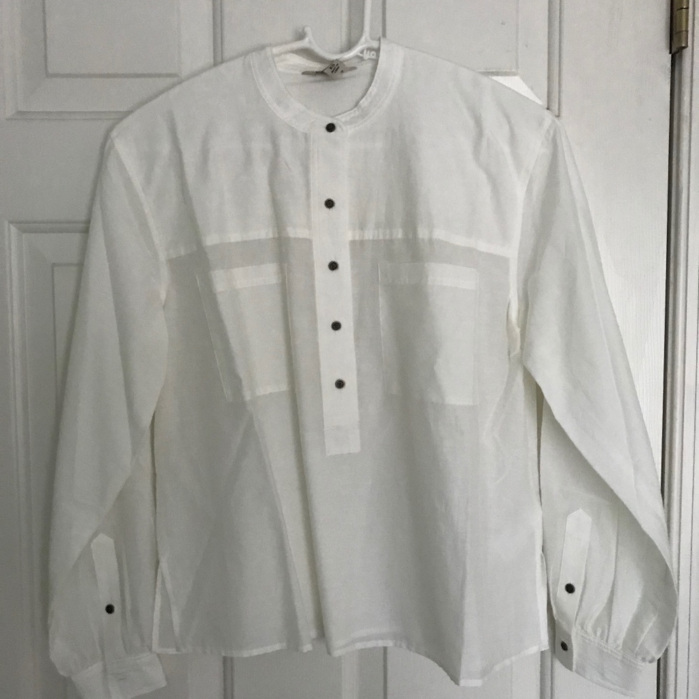 Lucky Brand Cotton/Silk Button Shirt - NWT